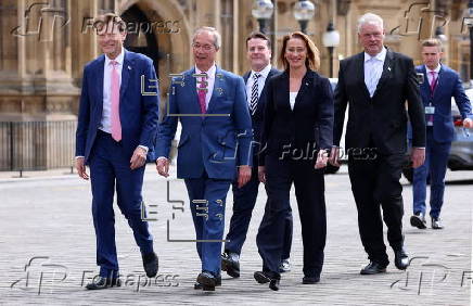 Swearing-in of Reform UK MP Sarah Pochin at parliament in London