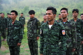 Myanmar prisoners of war held in rebel camp