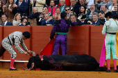 Festejo de la Feria de Abril en Sevilla