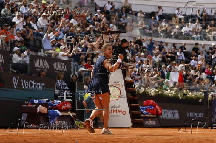 Italian Open tennis tournament - Day 9