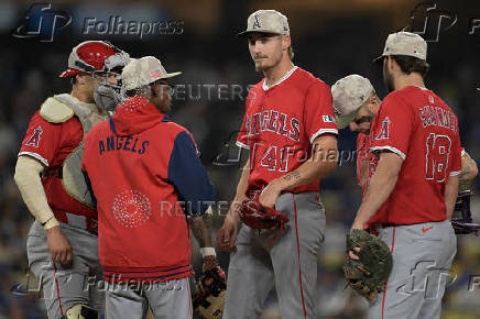 MLB: Los Angeles Angels at Los Angeles Dodgers