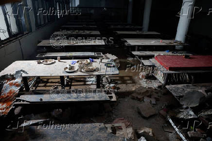 FILE PHOTO: Aftermath of the Air India crash during take-off, in Ahmedabad