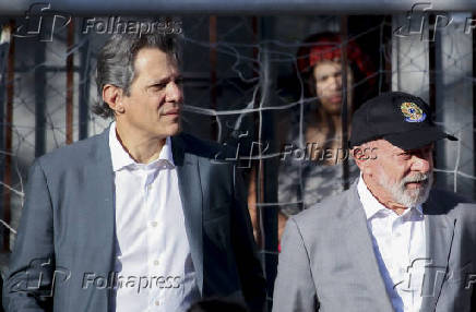 O Presidente Lula participou da cerimônia de Anúncios da Solução Habitacional da Favela do Moinho
