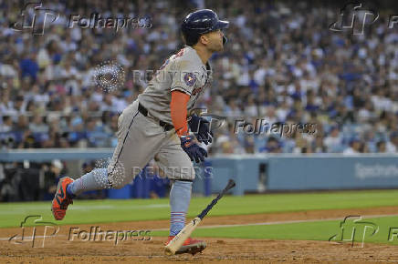 MLB: Houston Astros at Los Angeles Dodgers