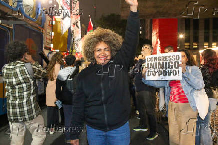 Protesto contra taxação dos super ricos