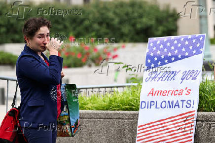Sendoff event for State Department workers in Washington, D.C.