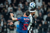 Partida entre corinthians e red bull bragantino pelo campeonato brasileiro
