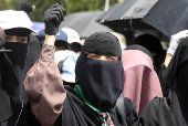 Rally in Sana'a in solidarity with the Palestinian people