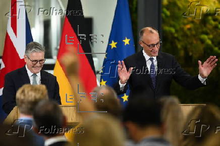 German Chancellor Friedrich Merz visits London to sign landmark treaty