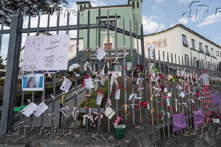Homenagens à professora Soraya e protesto contra o feminicidio, em Belo Horizonte
