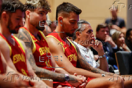 Presentación oficial de la Selección Española Masculina convocada para la fase de preparación del Eurobasket 2025