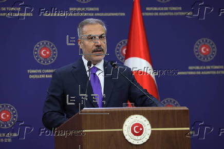 Syrian Foreign Minister Asaad Hassan Al-Shaibani in Ankara
