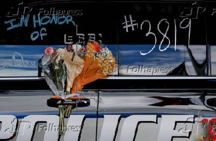 Memorial for slain Dekalb County Police officer killed in CDC shooting in Atlanta