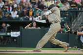 MLB: San Diego Padres at Athletics