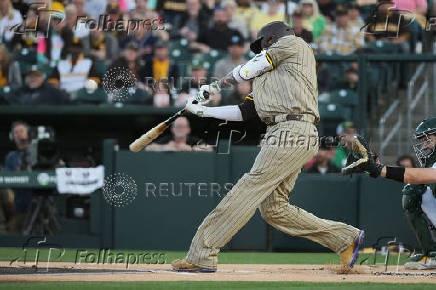MLB: San Diego Padres at Athletics