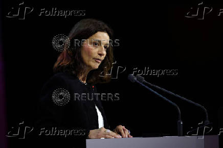 Luxury giant LVMH holds its annual meeting with shareholders in Paris