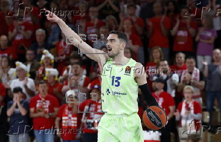 Basketball EuroLeague play-off - AS Monaco vs Barcelona