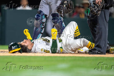 MLB: Seattle Mariners at Athletics