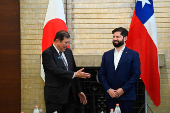 Japan-Chile meeting, in Tokyo