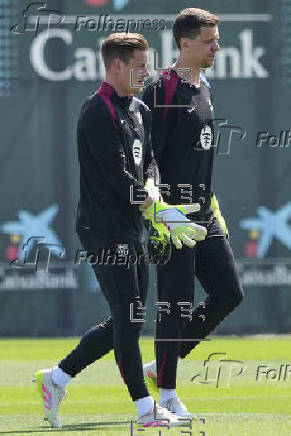 Entrenamiento del FC Barcelona