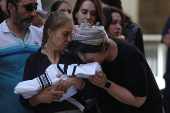 Funeral of two-week-old Ravid Haim, in Jerusalem