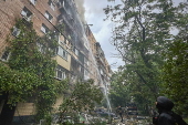 Three killed, more than 20 injured in overnight Russian attack on Ukraine's Kharkiv