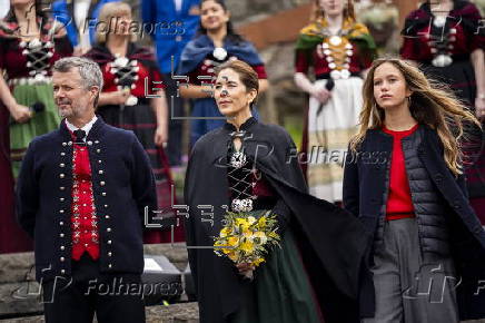 Danish Royal Couple on an official visit to the Faroe Islands