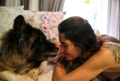 Hadar Gutman - care taker of dogs during war time in Israel