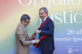 Acto 'Orgullo y Justicia' para conmemorar el Día Nacional del Orgullo LGTBI y el 20 aniversario del matrimonio igualitario