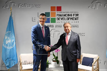 Pedro Sánchez se reúne con el secretario general de Naciones Unidas, António Guterres