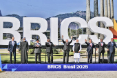 Registro dos Chefes de Estado participantes do BRICS - RJ