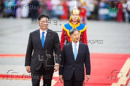Japanese Emperor Naruhito and Empress Masako visit Mongolia