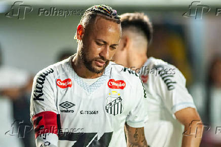 Partida entre Santos x Flamengo