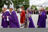 Funeral of French Cardinal Andre Vingt-Trois at Notre-Dame Cathedral