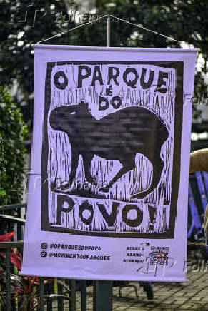 Ato contra privatização do Parque da Cidade em São José dos Campos