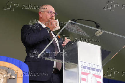 MLB: Hall of Fame-Induction Ceremony