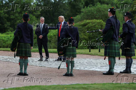 U.S. President Donald Trump visits Scotland