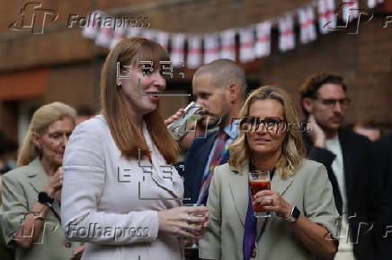 Deputy Prime Ministert hosts England Women’s soccer team at 10 Downing Street in London