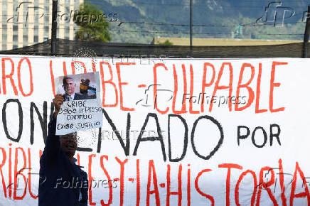 Former Colombia's President Alvaro Uribe sentenced to 12 years of house arrest
