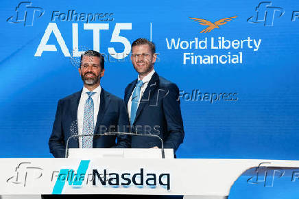 World Liberty Financial and ALT5 Sigma at the Nasdaq Market, in New York