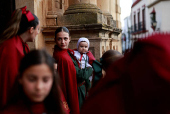 Procession during Holy Week in Ronda