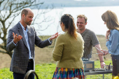 Royal visit to Mull