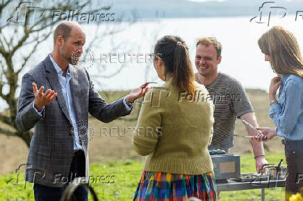 Royal visit to Mull