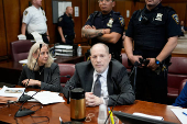 Harvey Weinstein appears at Manhattan Criminal Court for his rape and sexual assault trial, in New York City