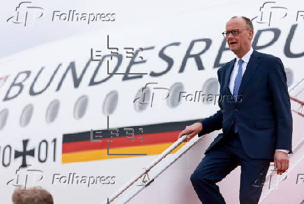 New German Chancelor Merz visits Paris