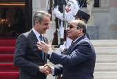 Greek PM meets Egypt?s President Abdel Fattah al-Sisi