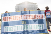 US Supreme Court hears President Trump's challenge to birthright citizenship