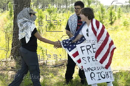 Rally in Louisiana demands release of detained pro-Palestinian Columbia student