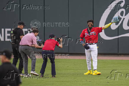 MLB: San Diego Padres at Atlanta Braves