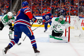 NHL: Stanley Cup Playoffs-Dallas Stars at Edmonton Oilers